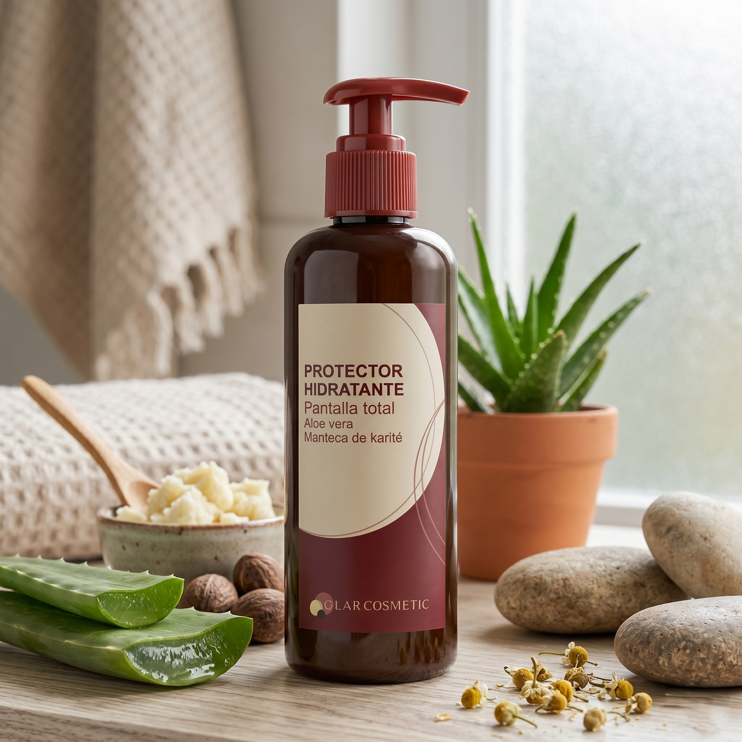 Crema Hidrtante Protectora. Pantalla Total